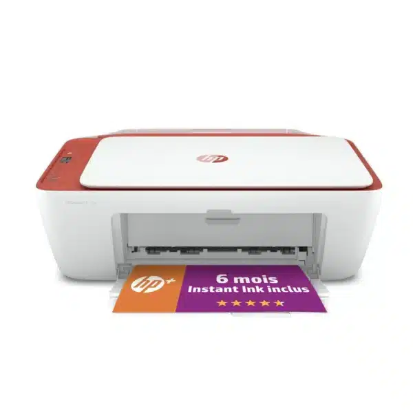 Imprimante Tout-en-Un DeskJet 2723e Jet d'Encre Couleur Copie Scan - 6 mois d'Instant Ink Inclus avec HP+ HP