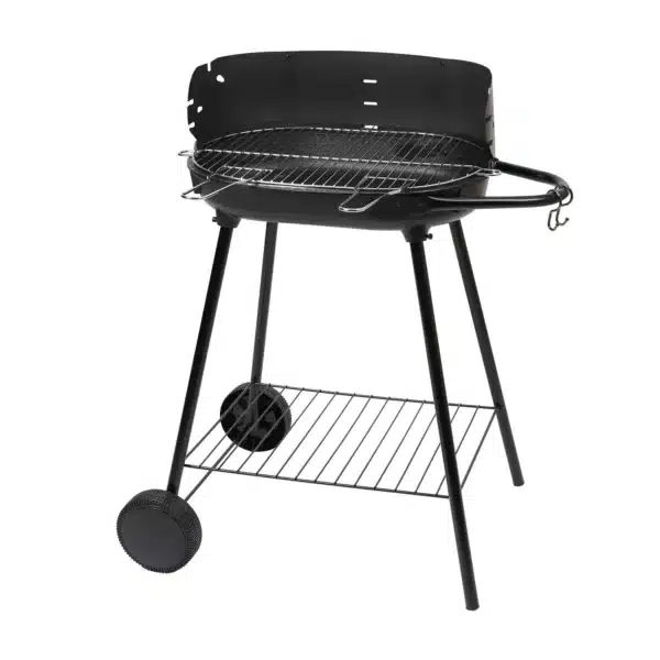 Barbecue à Charbon de bois en Fonte sur Chariot Santorin