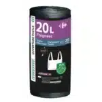 Sac poubelle 20L CARREFOUR
