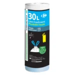 Sac poubelle haute 30L CARREFOUR