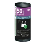 Sac poubelle 50L CARREFOUR