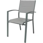 Fauteuil Canberra - gris anthracite HYBA
