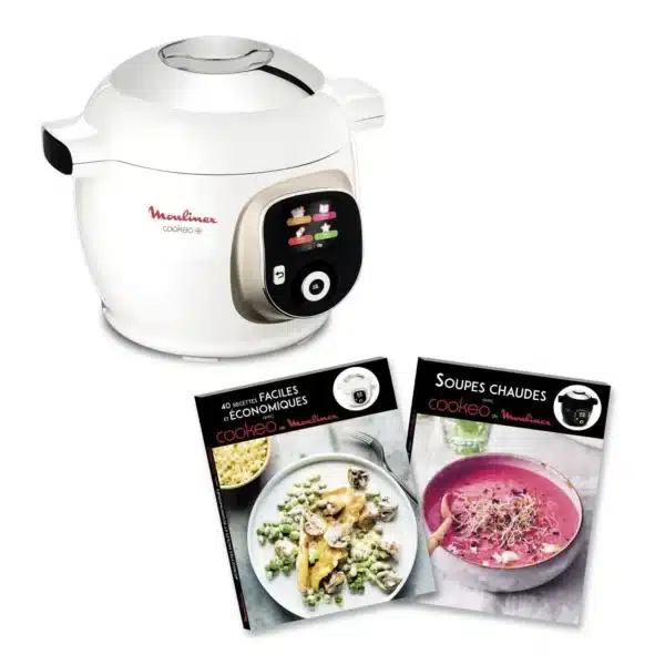 Multicuiseur intelligent Cookeo+ - YY5167FB - Blanc MOULINEX