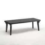 Table de jardin extensible Parma - gris anthracite