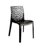Chaise Gruvyer - gris anthracite