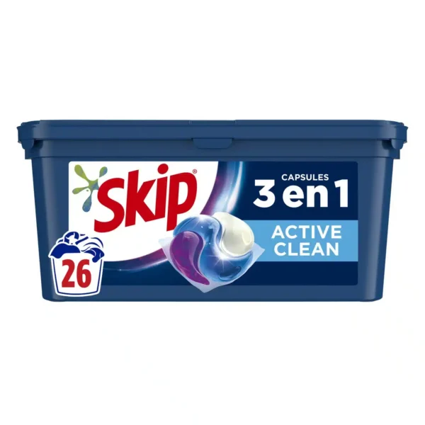 Lessive Capsule Ultimate Active Clean 3En1 SKIP