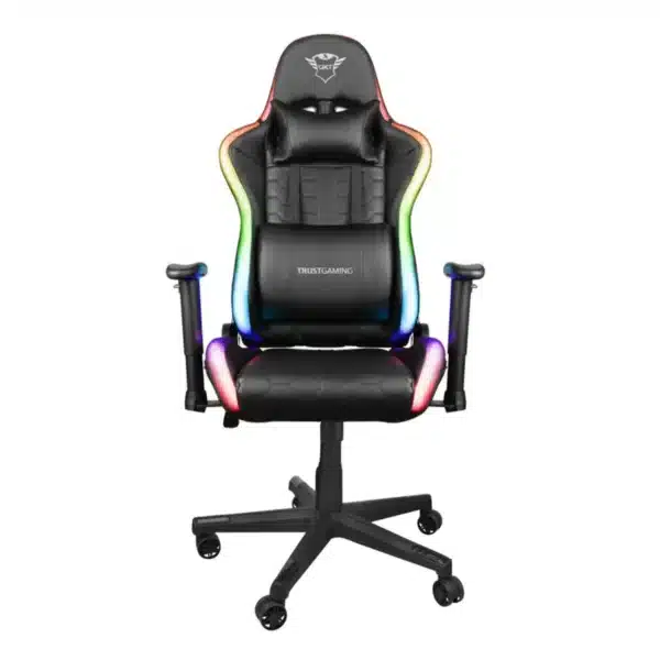 Chaise gaming éclairée par LED RGB GXT716 Rizza - 23845 - Noir TRUST