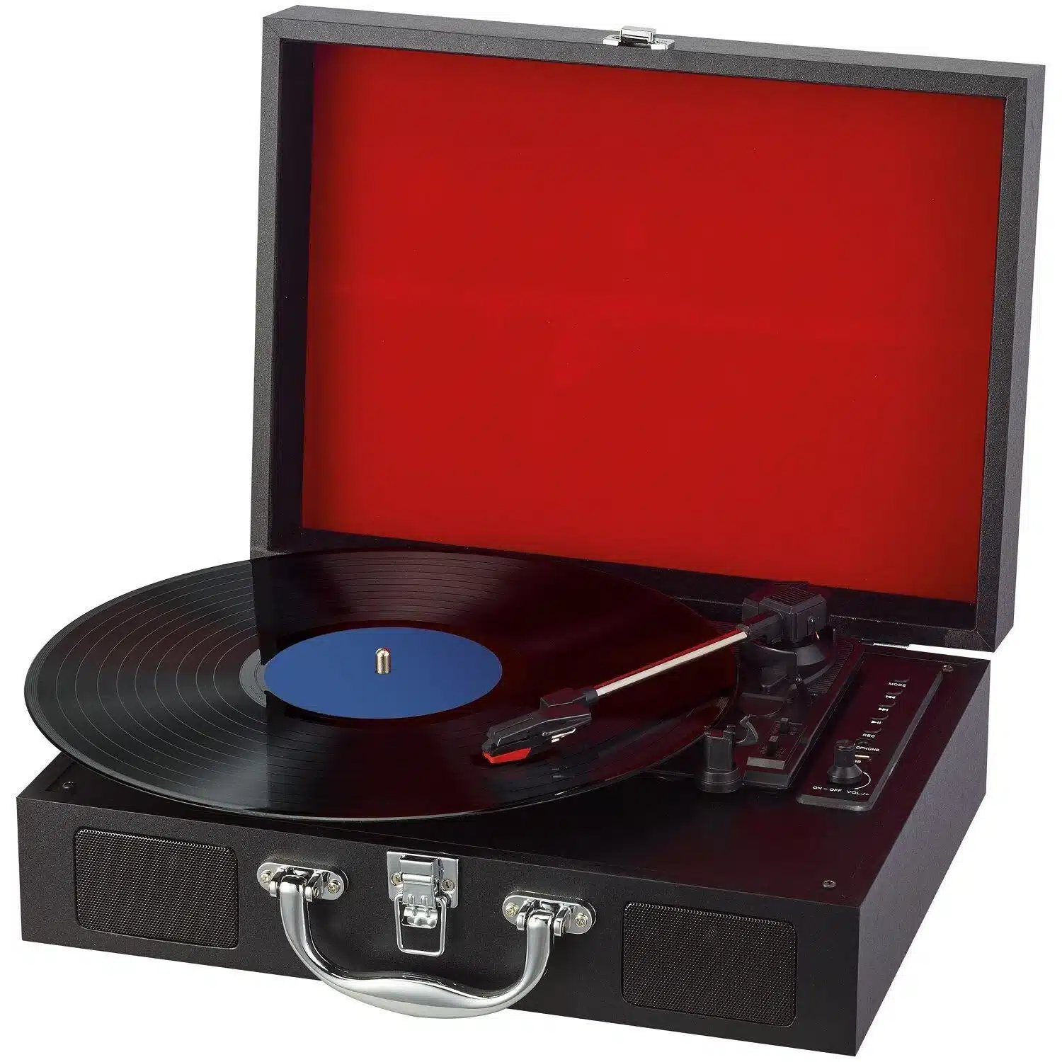 3616474012936 Tourne-disque bluetooth - VINYL2020 - Noir POSS – Image 1