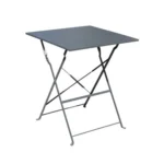 Table de Balcon Pliante Carré 60x60cm Bistrot Gris HYBA