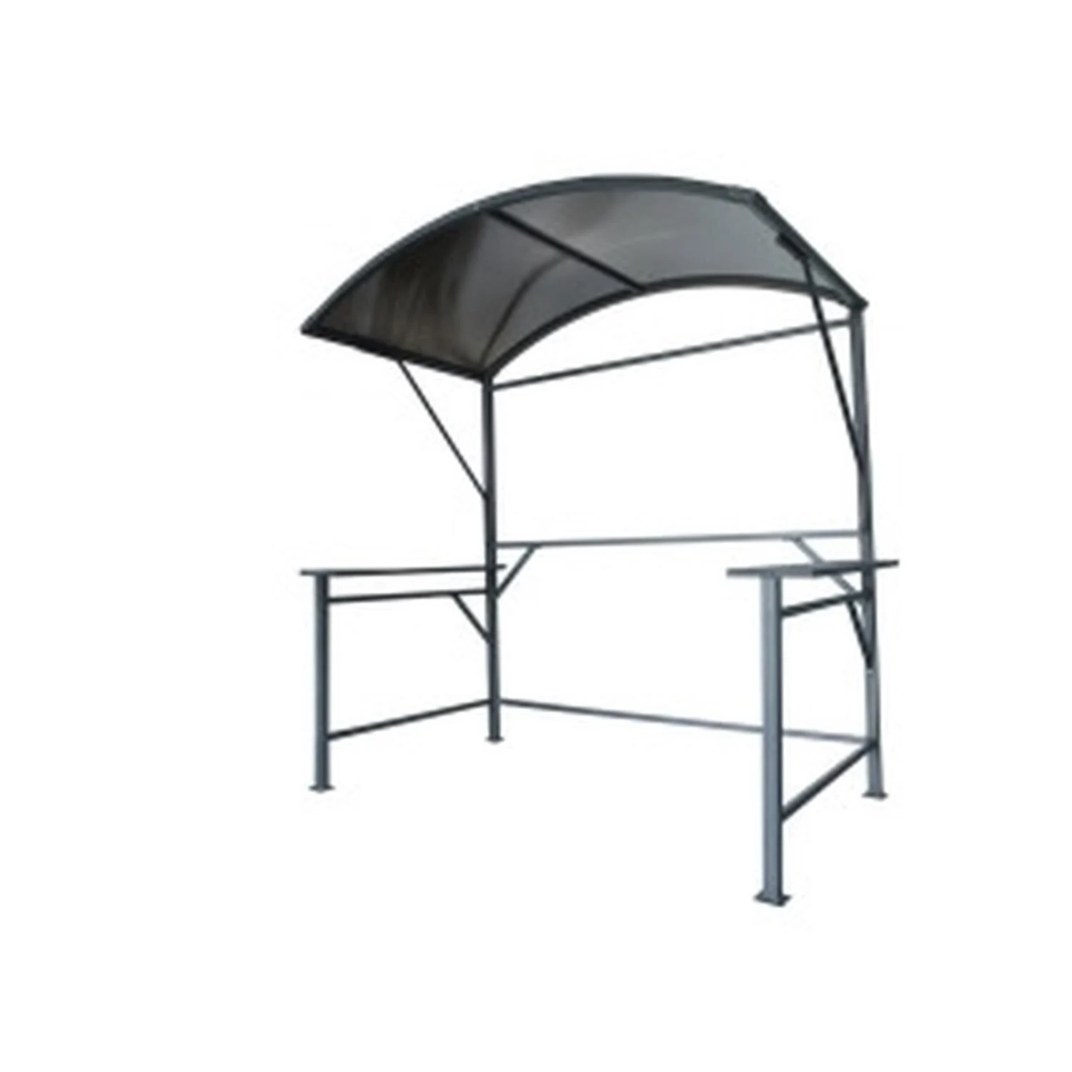 3616957585704-1.webp Abri pour Barbecue 2x1,2m avec Tablettes de Rangement HYBA – Image 1