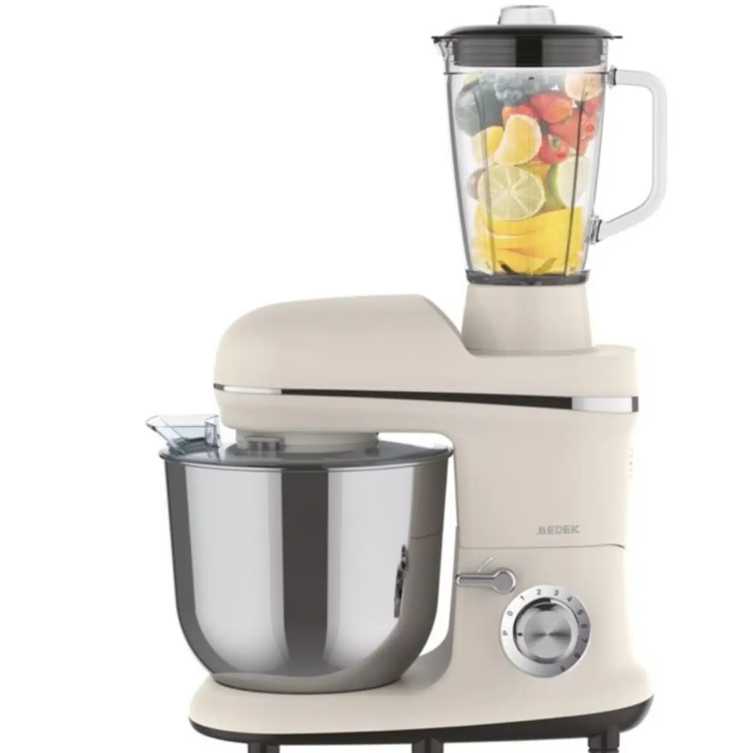 3700902208609 Robot pâtissier multifonction MEDSM-B02/B 1500 W bol 6 L blender intégré - MEDEK – Image 1