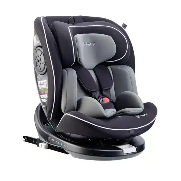 Siège auto pivotant 360° Nova i-Size 40-150 cm Isofix noir BABY GO