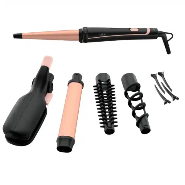 Fer à boucler Infinite Looks Multistyler + 14 Accessoires CF4230C0 CALOR