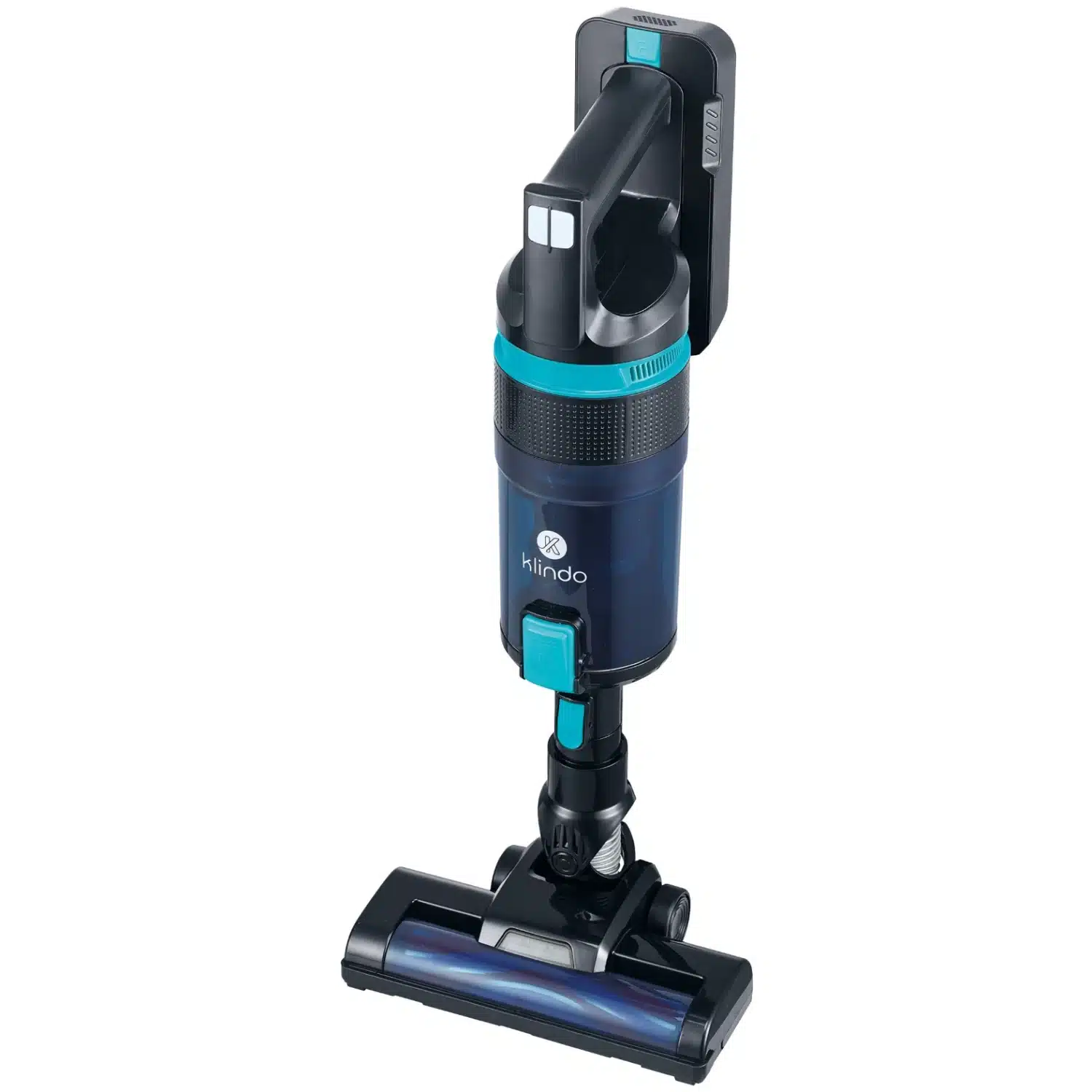 3616475069236 Aspirateur balai multifonction sans fil - KVCM296 - Noir/Bleu KLINDO – Image 1
