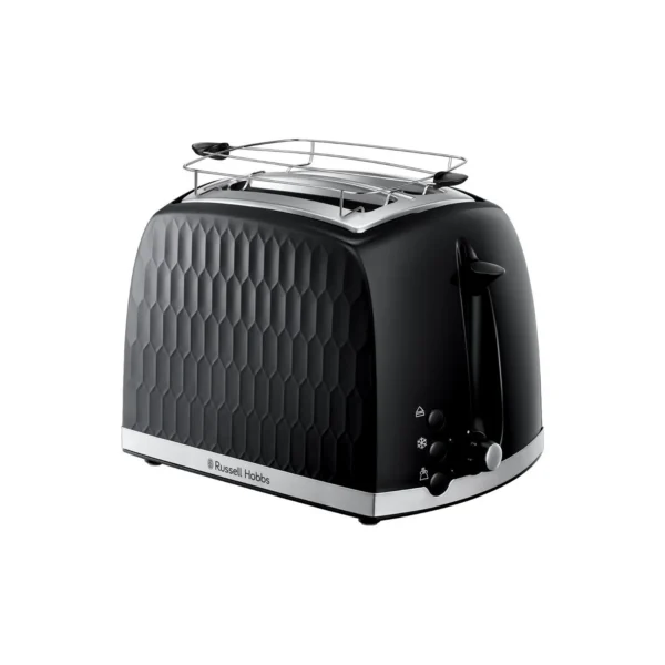 Toaster Honeycomb 26061-56 - Noir RUSSELL HOBBS