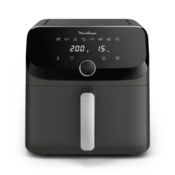 Friteuse sans huile AirFryer Easy Fry EZ855BF0 7L 8 programmes Noir - MOULINEX