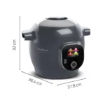 Multicuiseur haute pression Cookeo+ CE851HF0 6 L 1600 W 150 recettes - MOULINEX – Image 5