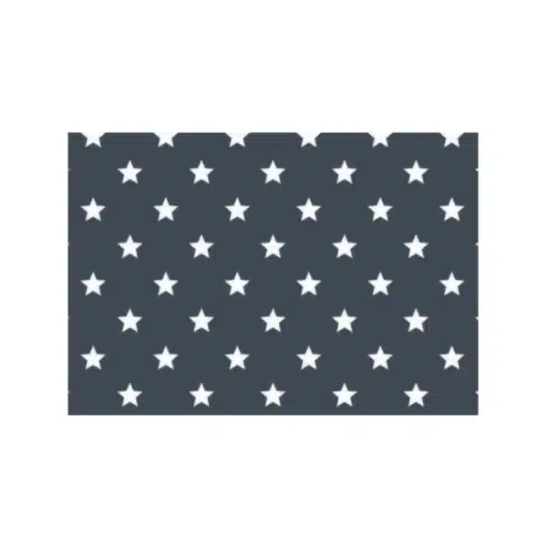 Adh stars blanc/nr 0,45cmx2m Alkor Deco