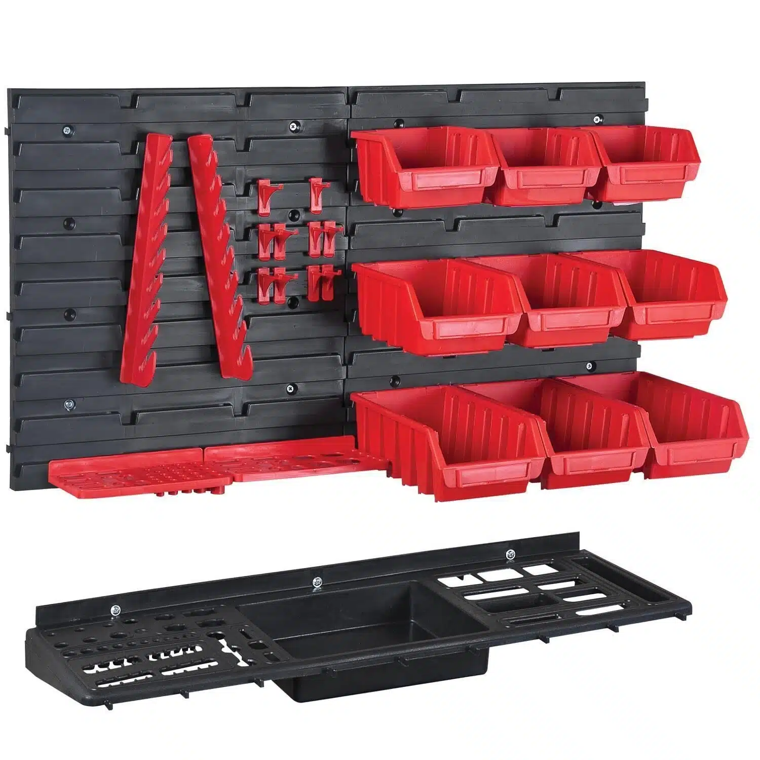 5901238250081 Set de rangement atelier panneau mural organisation outils - HYBA – Image 1