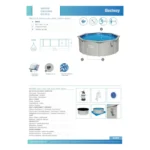 Piscine ronde acier hors sol Hydrium 360x122cm - BESTWAY – Image 3