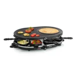 Appareil à raclette, gril et crêpière 8 personnes RA-2727 - TRISTAR