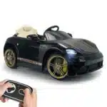 Porsche Taycan Noire avec Télécommande