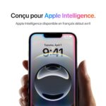 iPhone 16e 128 Go Noir (MD1Q4F/A) APPLE – Image 3
