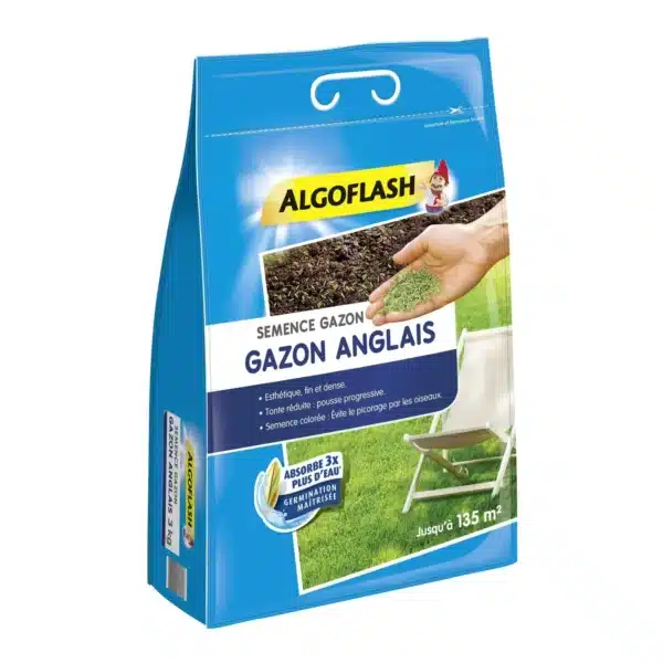 Semences gazon anglais 3 kg Algoflash