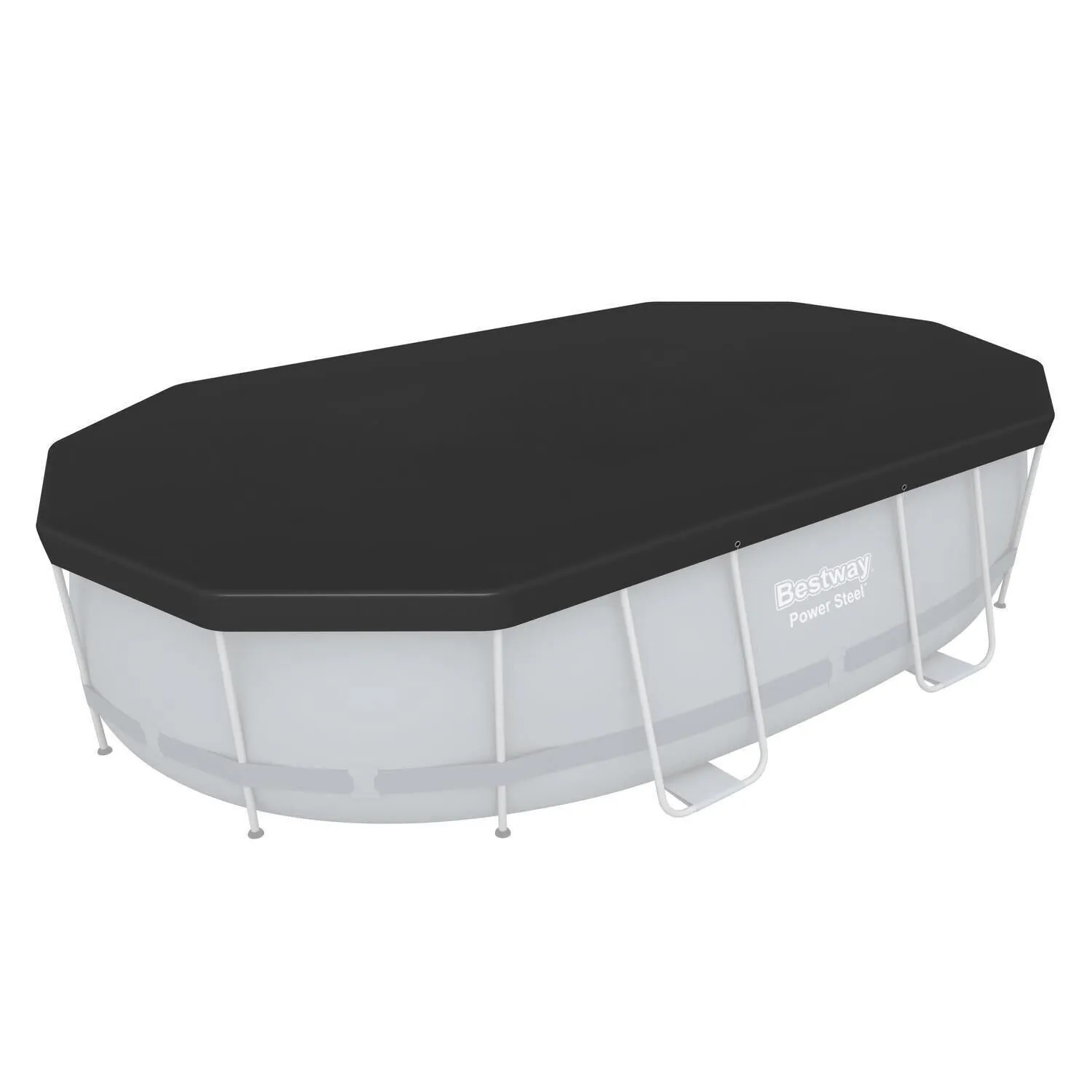 3616473619211 Couverture d'hiver piscine hors-sol bâche hivernage PEHD 2 kg - CARREFOUR HOME – Image 1