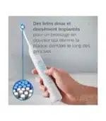 Brossette dentaire C2 Optimal Plaque Defense - HX9022/10 - Blanc PHILIPS – Image 8