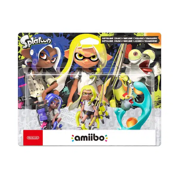 Figurine amiibo Octa, Ikli & Salmi – Splatoon – Nintendo
