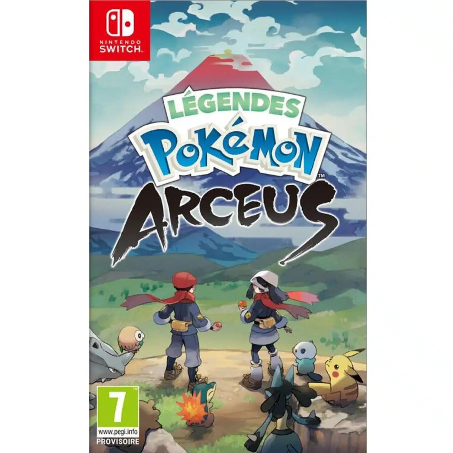 0045496428280 Jeu Switch Pokémon Légendes: Arceus – Aventure en monde ouvert – NINTENDO – Image 1