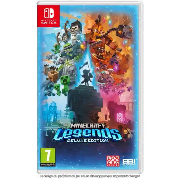 Jeu Switch Minecraft Legends – Édition Deluxe – MOJANG