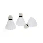 Lot de 3 volants de badminton – Plume synthétique
