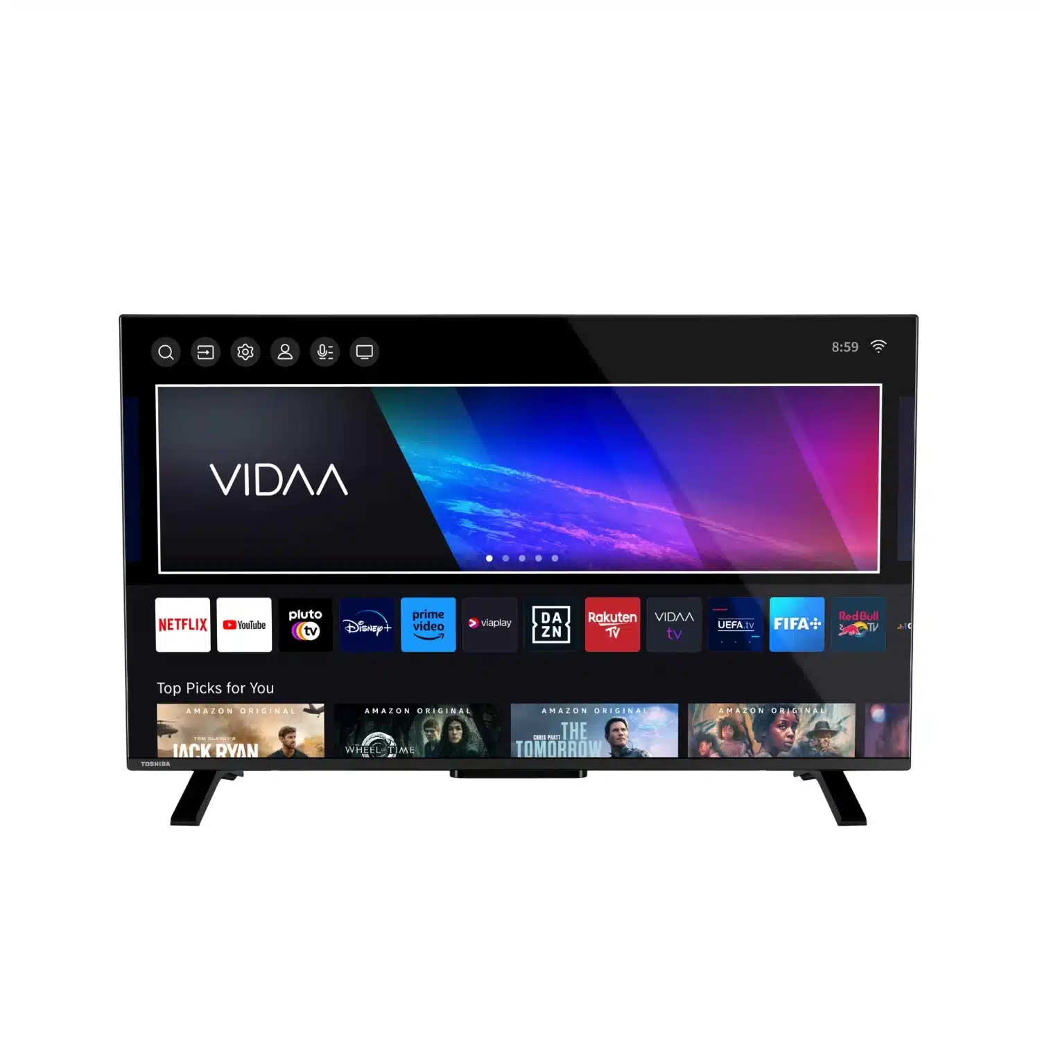4024862130657 TV LED HD 40" (100 cm) 40LV2E63DG TOSHIBA – Image 1