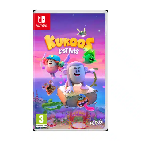Jeu Switch Kukoos: Lost Pets – Plateforme 3D – MAXIMUM GAMES