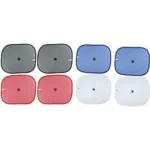 Pare-soleil voiture 2 pièces 36x44 cm – 4 coloris assortis