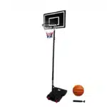 Panier de basket ajustable 2m60 avec ballon et pompe
