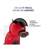 Machine à dosette Piccolo XS rouge et noire KRUPS – Image 4