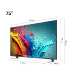 TV QNED 4K 75 pouces (189 cm) 75QNED85T LG – Image 3