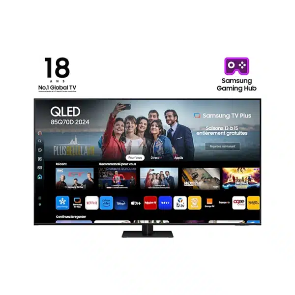 TV QLED 4K 85 pouces (216 cm) 85Q70D SAMSUNG