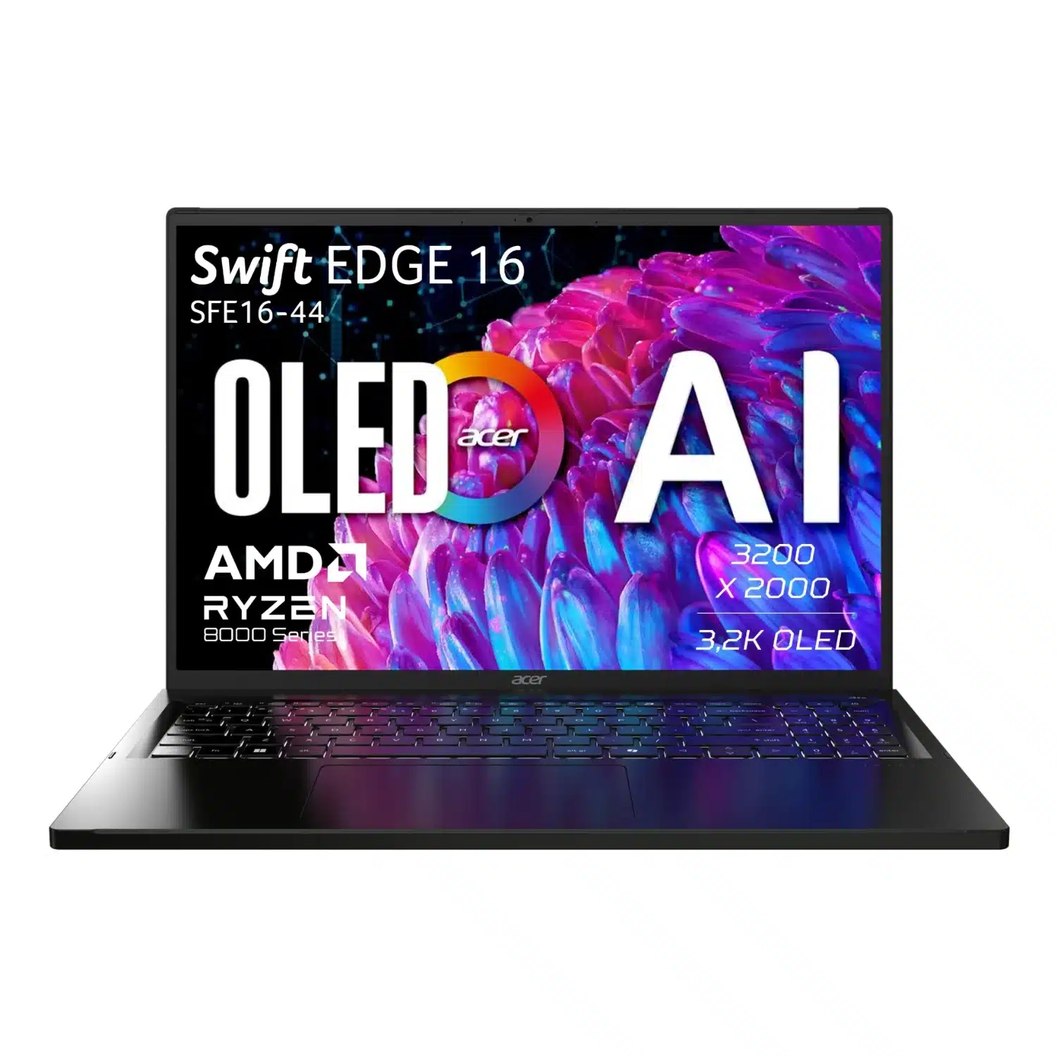 4711121983672 PC portable 16" OLED Ryzen 5 Swift Edge SFE16-44-R0VK ACER – Image 1