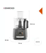 Robot multifonctions MULTIPRO compact FDP31.170GY - KENWOOD – Image 4