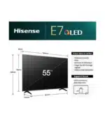 TV QLED 4K 55 pouces (140 cm) 55E7NQ - HISENSE – Image 2
