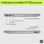 PC portable 15.6" Core i5 15-FD0116NF HP – Image 3