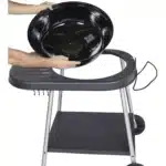 Barbecue à Charbon de bois Kettle rond 55cm sur Roues K5 HYBA – Image 5