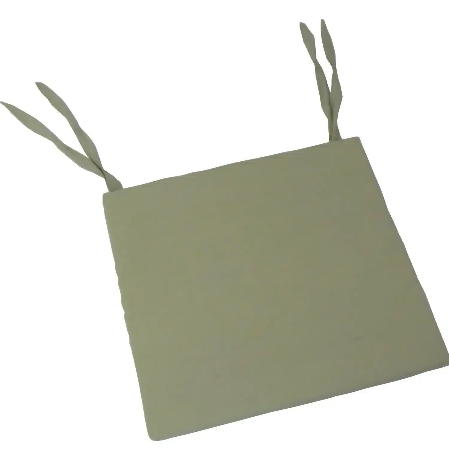 3616479601302 Galette de chaise carrée 40x40 cm coton/polyester beige - HYBA – Image 1