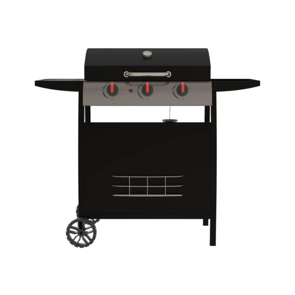 Barbecue à Gaz 3 feux sur Roues Seattle