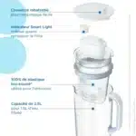 Carafe filtrante en verre BRITA – Image 7