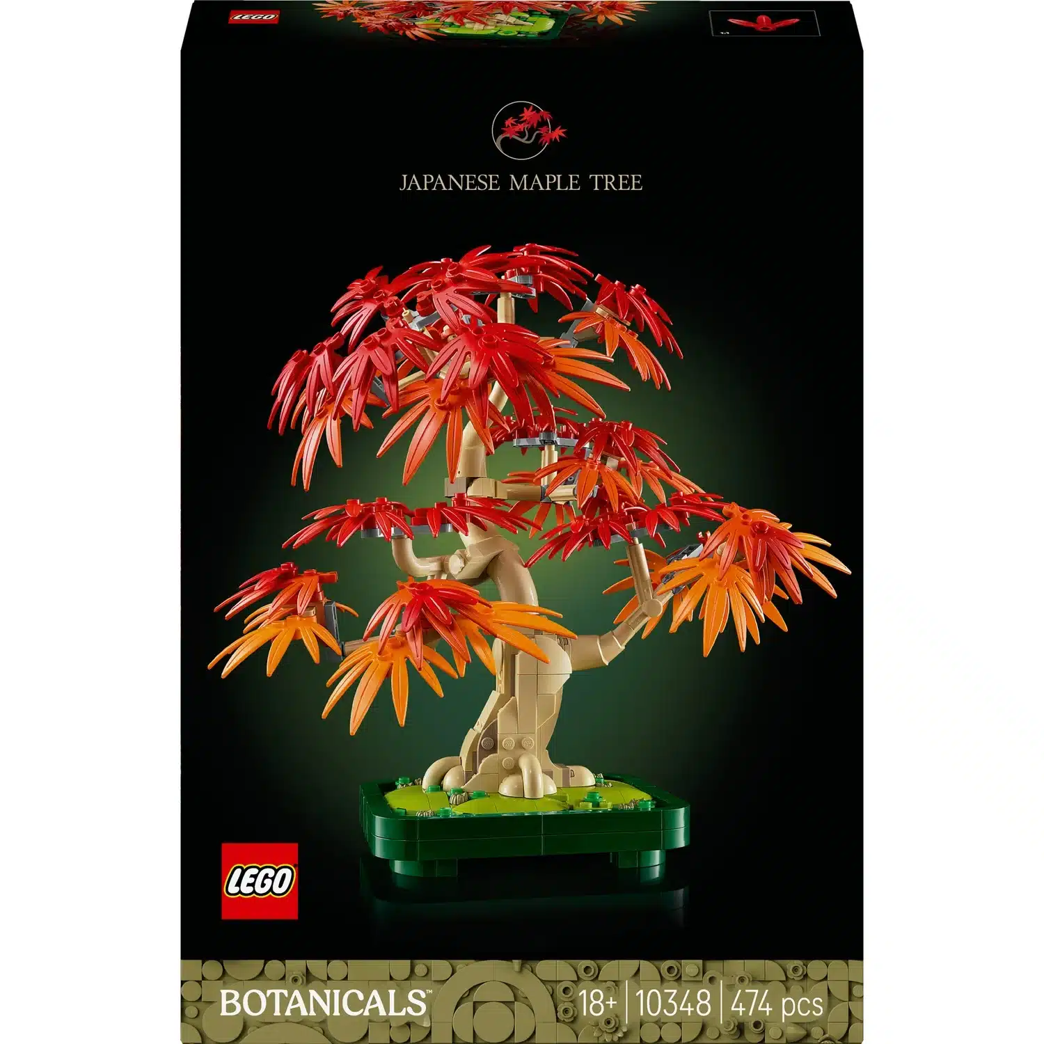 5702017814674 LEGO Bonsaï d’Érable Rouge du Japon, Décoration Végétale 10348 LEGO – Image 1